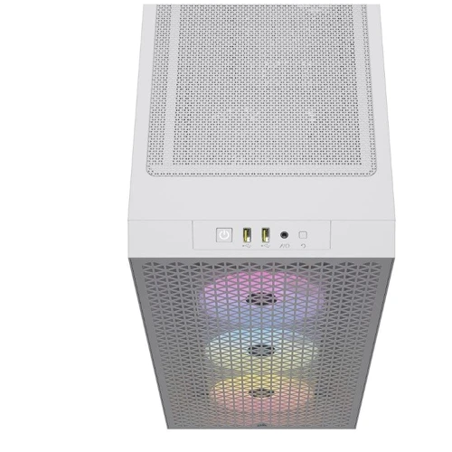 Корпус Corsair 3000D RGB Tempered Glass White (CC-9011256-WW) фото 6