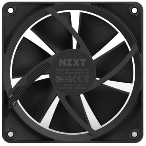 Кулер NZXT F120 RGB Black (RF-R12SF-B1: Тип подшипника гидродинамический