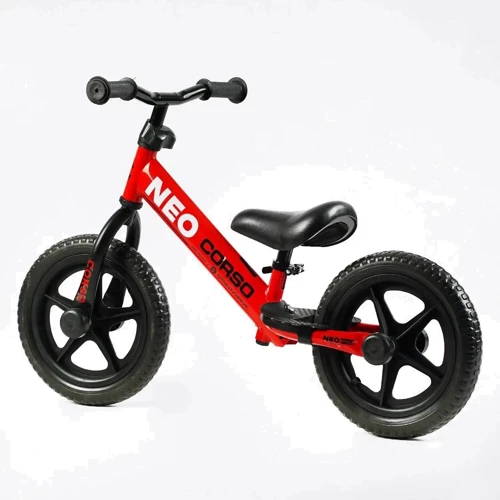 Беговел Corso Neo 12" красный (EN-52360): Цвет красный