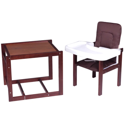 Стульчик- трансформер For Kids Клен-04 темный пластиковая столешница шоколад (622907)