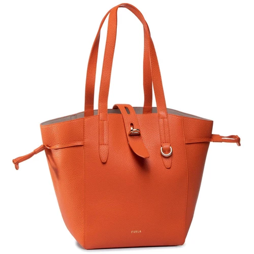 Женская сумка тоут Furla Net M Tote Bzt0fua оранжевая (BZT0FUAHSF000BG600)