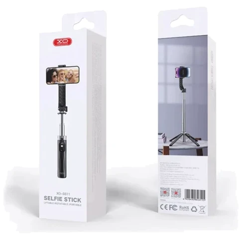 XO SS11 Four Legged Reinforced Stand Bluetooth Selfie Stick 100cm Black: Производитель XO