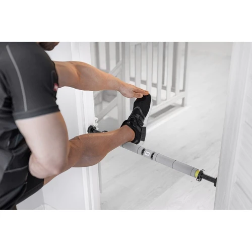 Турнік регульований Hop-Sport HS-M050DP сіро-жовтий фото 5