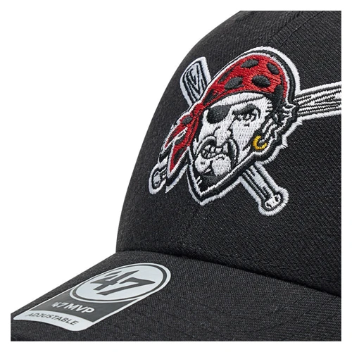 Бейсболка 47 Brand MLB Pittsburgh Pirates черная (B-MVP20WBV-BKB) фото 3