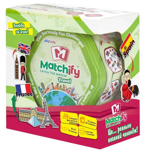 Настольная игра SuperPuper Matchify Travel (MATCH9000B): Производитель SuperPuper