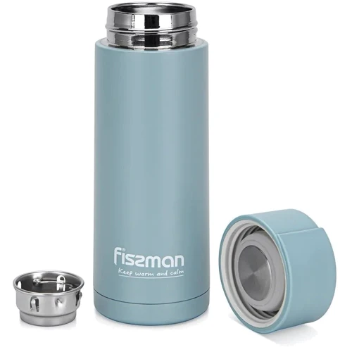 Термос Fissman 390 мл голубой (9867): Тип термос