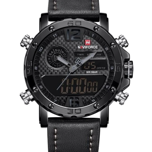 Наручные часы Naviforce 9134 Black (NF9134BOXBK): Водонепроницаемость 3 ATM