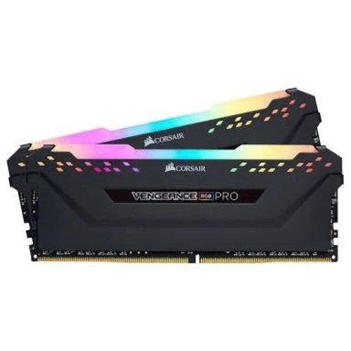 Corsair 16 GB (2x8GB) DDR4 2666 MHz Vengeance RGB Pro Black (CMW16GX4M2A2666C16) фото 3