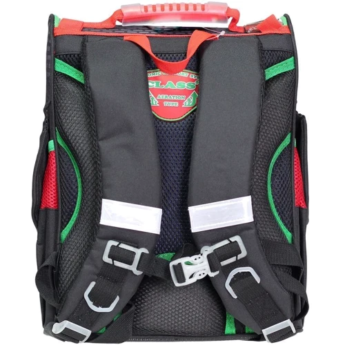 Ранец CLASS 9926 Racing Team, 34x27x14см: Тип Для средней школы