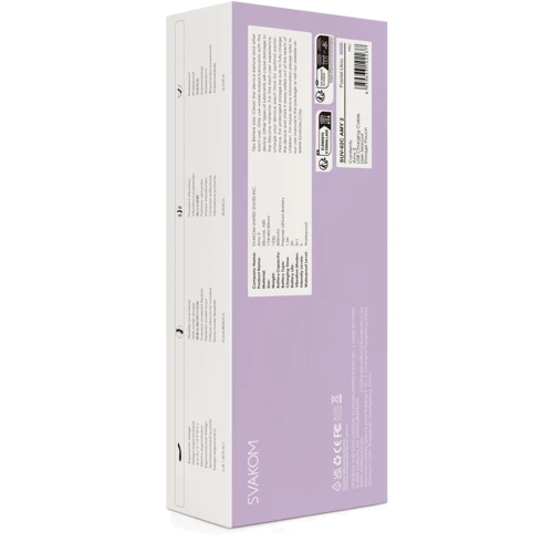 Вибратор для точки G с интеллектуальным режимом Svakom Amy 2 Pastel Lilac