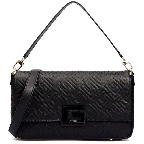Женская сумка через плечо Guess Brightside Large Shoulder Bag черная (HWQG7580200-BLA)