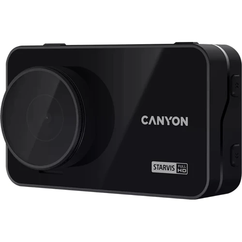 Автомобильный видеорегистратор Canyon DVR10GPS FullHD 1080p Wi-Fi GPS Black (CND-DVR10GPS): Угол обзора, градусов 140