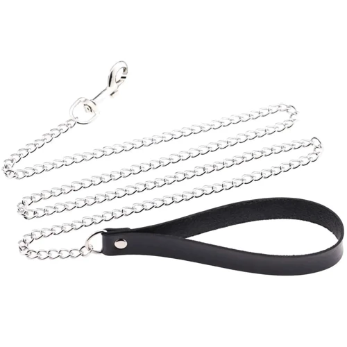 Поводок PU Leather Leash Black, SKN-AS24 BLACK: Производитель SKN