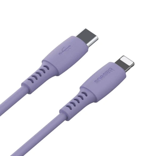Кабель Baseus Cable USB-C to Lightning Colorful 18W 1.2m Purple (CATLDC-05): Тип USB-C - Lightning