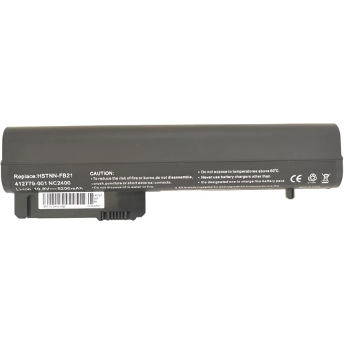 Батарея для ноутбука HP Compaq EH768AA EliteBook 2530p 10.8V Black 5200mAh OEM (907066)