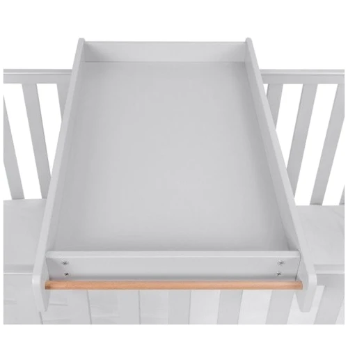 Кровать Tutti Bambini Rio с пеленатором и матрасом Deluxe Eco Fibre 70х140 см (211030/7235.01): Материал дерево