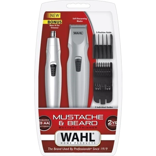 Машинка для стрижки (тример) Wahl 05606-308 Mustache & Beard Battery