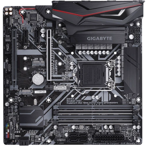Gigabyte Z390 M Gaming: Оперативная память 4xDDR4 4000, до 64 ГБ