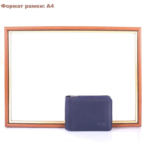 Чоловіча візитниця Grass синя (SHI513-18) фото 9