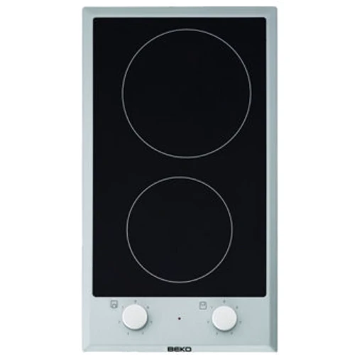 Варочная поверхность электрическая BEKO HDCC 32200 X: Расположение панели спереди