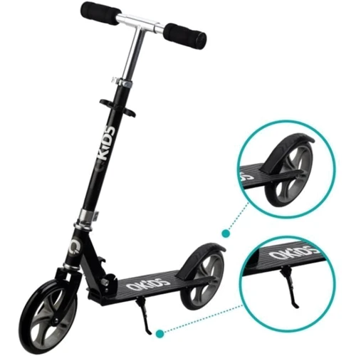 Самокат QKIDS WEISS (цвет - gray): Максимальная допустимая нагрузка, кг 100