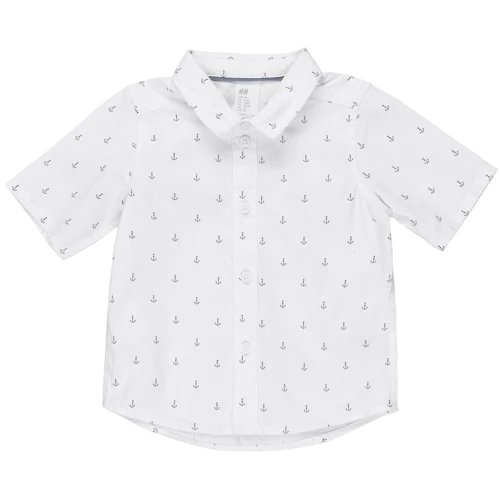 Рубашка H&M 5653877 68 см белая
