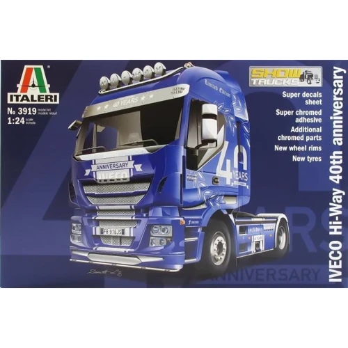 Модель Italeri Тягач Iveco "HI-WAY 40th Anniversary" (IT3919)