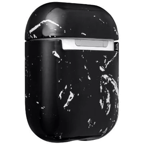 Чехол для наушников LAUT Huex Marble Black (L_AP_HXE_MB) for Apple AirPods 2 2019 фото 2