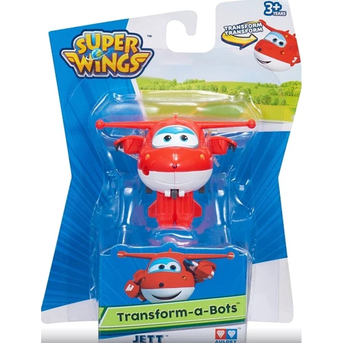 Игрушка-трансформер Super Wings Transform-a-Bots Jett Джетт (YW710010)