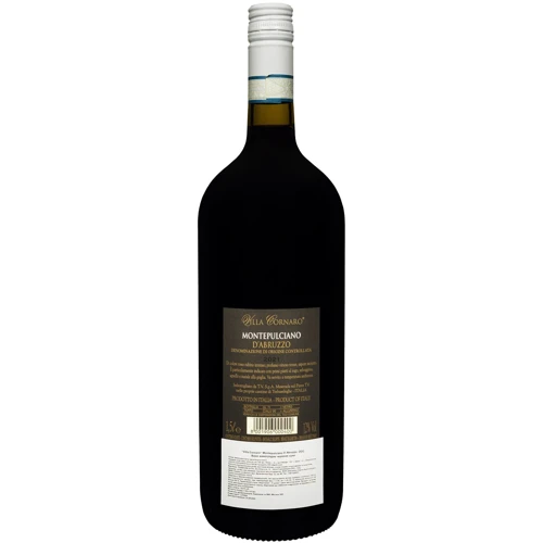 Вино Villa Cornaro Montepulciano Abruzzo сухое красное 1.5 л (FSH_8001906000400): Страна производитель Италия