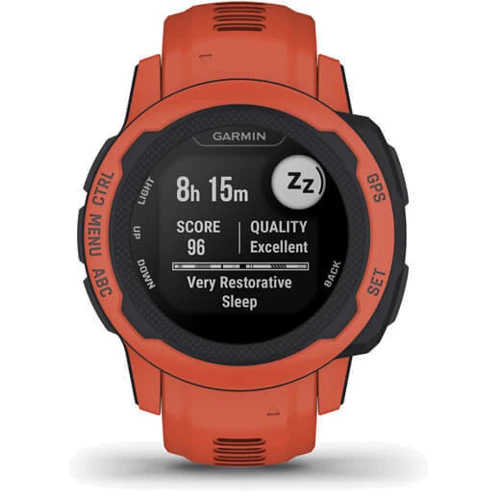 Смарт-часы Garmin Instinct 2S Poppy (010-02563-06): Сенсорный экран нет