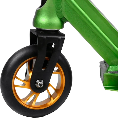 Самокат трюковый Best Scooter зеленый (BS-9621): Материал колес полиуретан