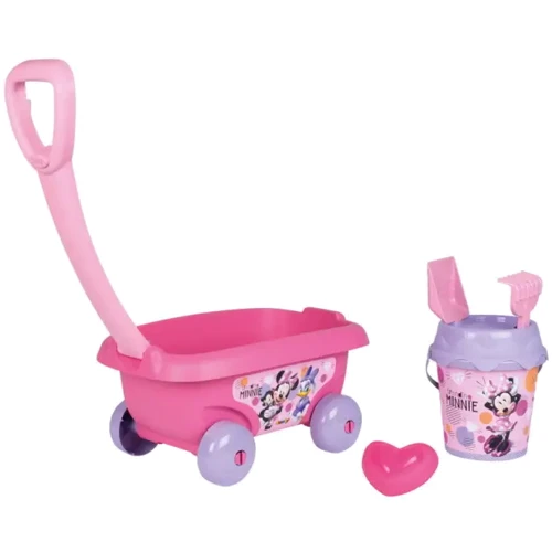 Візок із набором для гри з піском Smoby Toys Мінні Маус (867014)