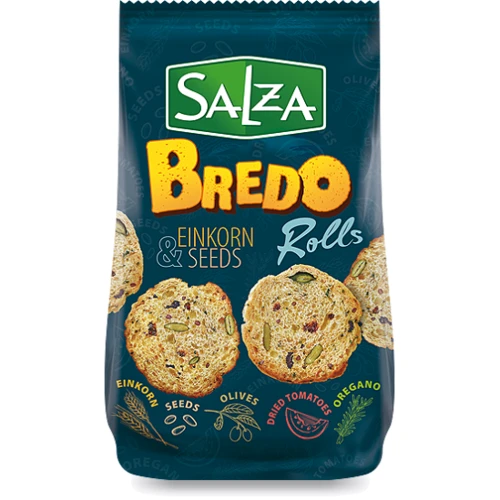 Cухарики SALZA Bredo rolls со спельтой и семенами 70 г (1110348)