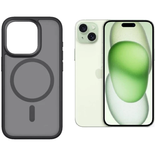Чехол для iPhone Monblan Crystal Case Magnetic Black for iPhone 15 Plus