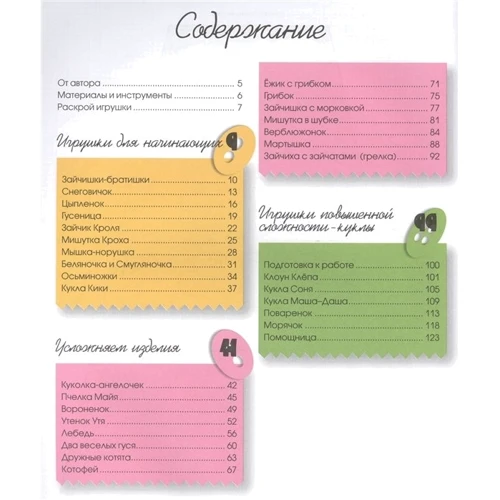 Тетяна Чемодурова: М'які іграшки своїми руками. 30 оригінальних виробів: Кількість сторінок 128
