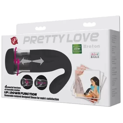 Автоматический перезаряжаемый мастурбатор Pretty Love - Breton, BM-00900T45-1
