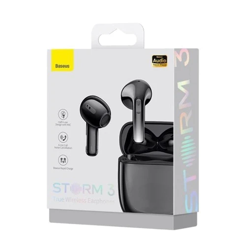Навушники Baseus Storm 3 Black (NGTW140101): Призначення Для смартфона