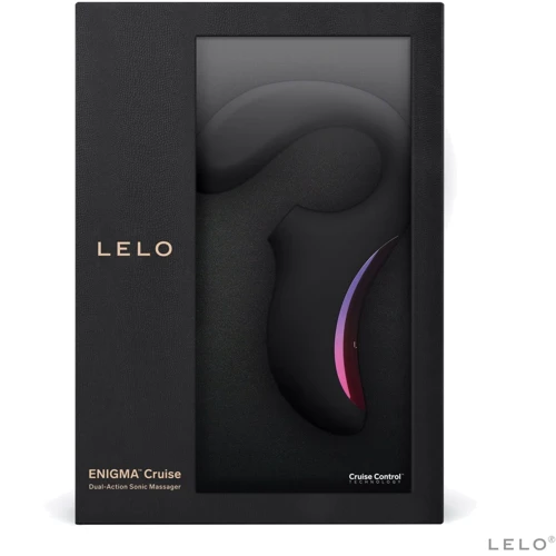 Вакуумный стимулятор с вибрацией LELO Enigma Cruise Black