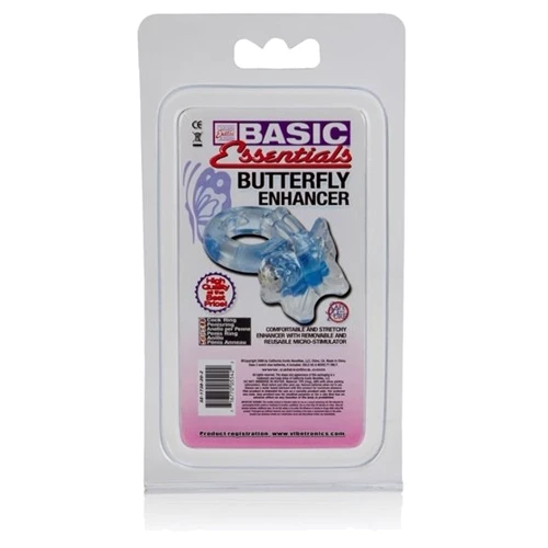 Виброкольцо Basic Essentials - Butterfly Enhancer