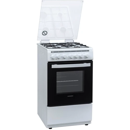 Плита комбінована Heinner HFSC-V60LITGC-WH