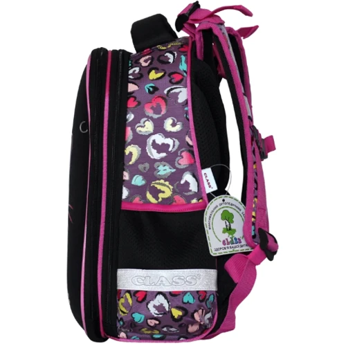 Ранец-рюкзак CLASS SchoolCase Meow 39х28х21 см (2412C): Пол ребенка Для девочек