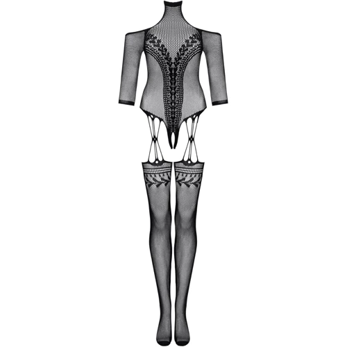 Бодистокинг Obsessive Bodystocking G333 black S/M/L