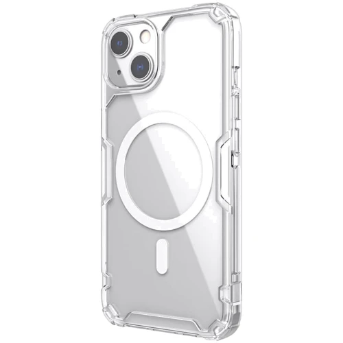 Чехол для iPhone Nillkin Nature Pro Magnetic Clear for iPhone 15 Plus: Цвет прозрачный