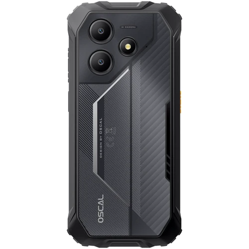 Смартфон Oscal Marine 2 8/256Gb Black: Процессор Unisoc T615 (12 nm) Octa-core (2x1.8 GHz Cortex-A75 & 6x1.6 GHz Cortex-A55)