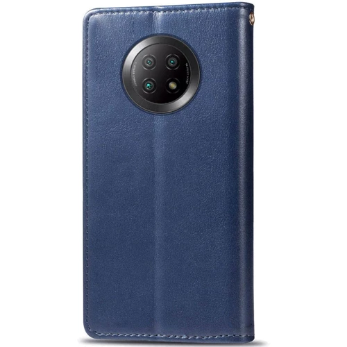 Аксессуар для смартфона Mobile Case Getman Gallant Blue for Xiaomi Redmi Note 9 5G / Note 9T: Материал искусcтвенная кожа