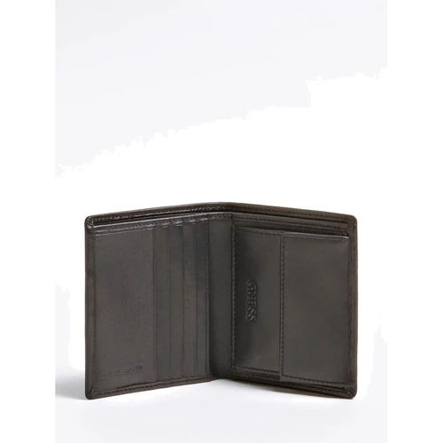 Мужское портмоне Guess New Boston Sm Billfold W/C Pkt черное (SM2513LEA22-BLA): Пол Мужской