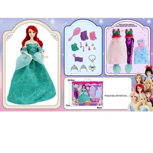 Кукольный набор с гардеробом MIC Princess (91062-4)