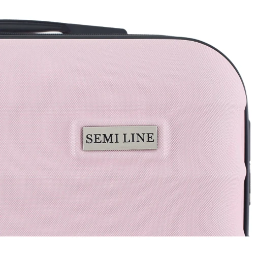Чемодан Semi Line 24" (M) Pink Cream розовый (T5632-2): Стиль Повседневный (Casual)