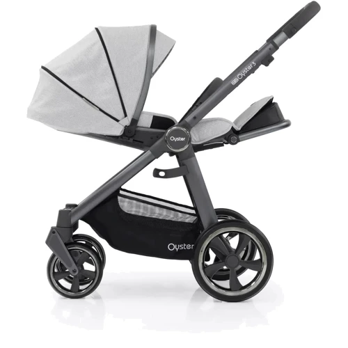 Прогулянкова коляска BabyStyle Oyster 3 Tonic/City Grey: Можливість встановлення люльки нет